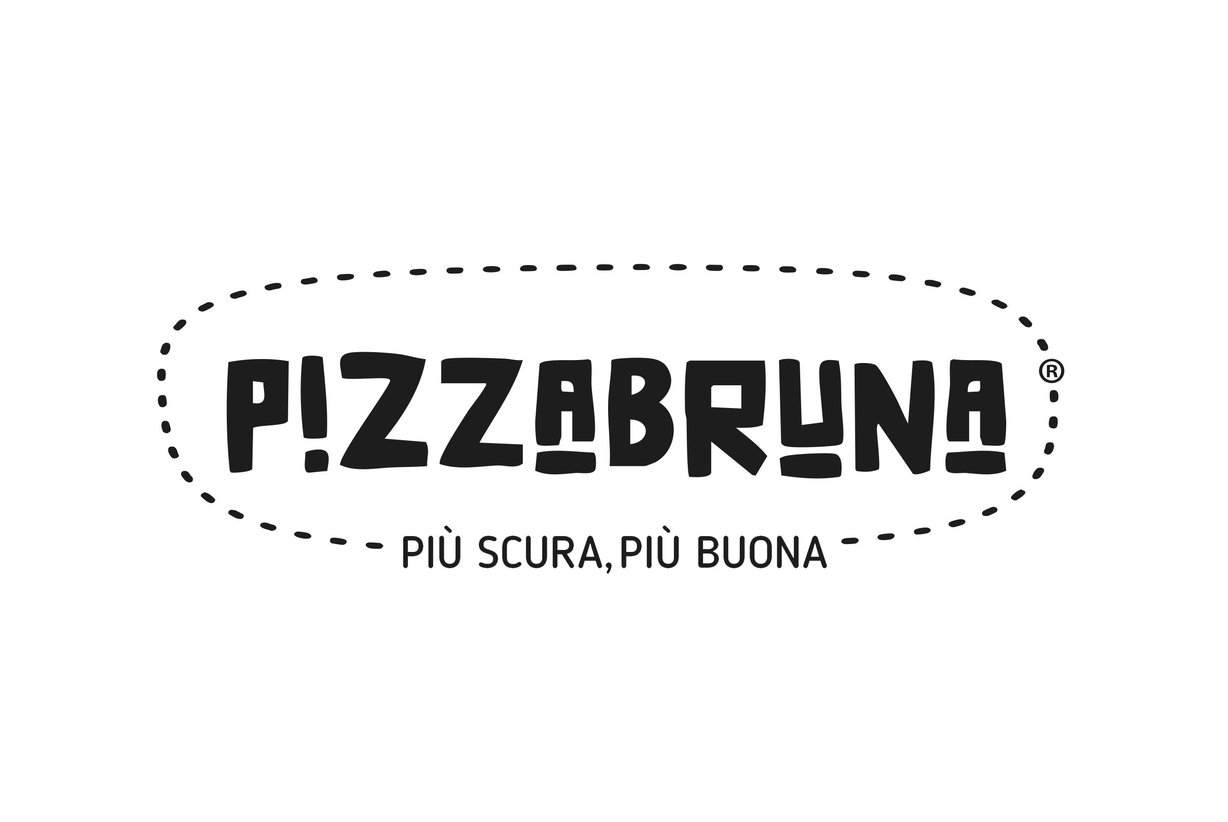 Pizza Bruna · Più scura, più buona